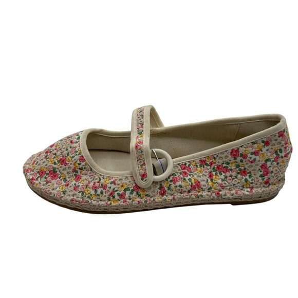 CL by Laundry Size 11 Mary Jane Floral Mary Jane Espadrille Flats Womens - Picture 5 of 8